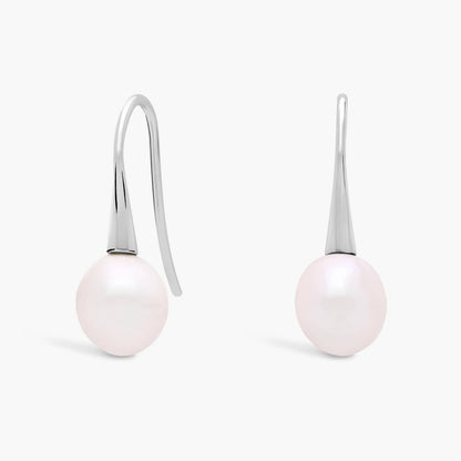 Carave Paris Modern Pearl Drop Earrings