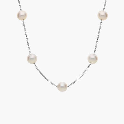 Carave Paris Freshwater Pearl Station Necklace