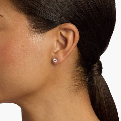 Carave Paris Classic Round Solitaire Stud Earrings