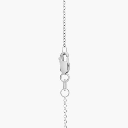 Carave Paris Pink Sapphire Solitaire Necklace