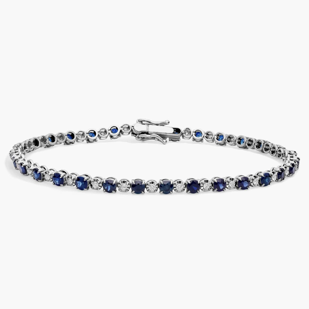 Carave Paris Blue Sapphire Tennis Bracelet