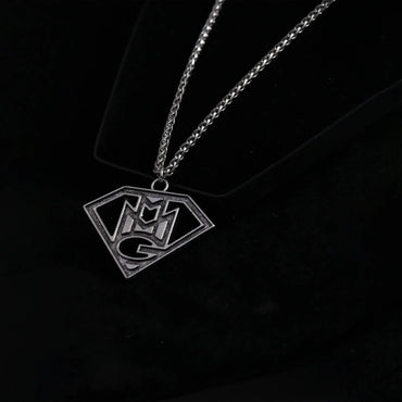 Carave Paris Ace Card Outline Pendant Necklace