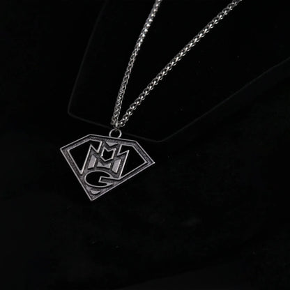 Carave Paris Ace Card Outline Pendant Necklace