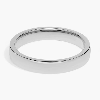 Carave Paris Satin Finish Classic Wedding Band Ring
