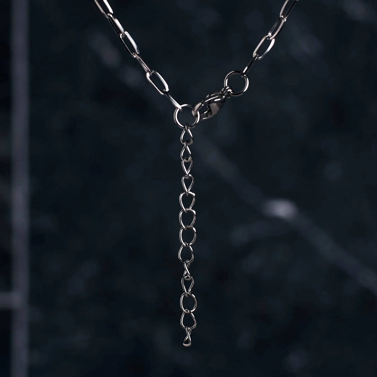 Carave Paris Geometric Link Chain Necklace with Toggle Clasp