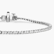 Sterling Silver Diamond Tennis Bracelet
