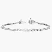 Sterling Silver Diamond Tennis Bracelet