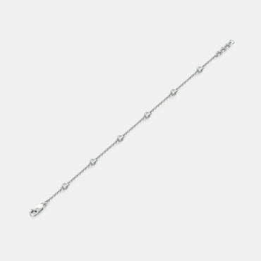 Carave Paris Minimalist Diamond Station Chain Bracelet